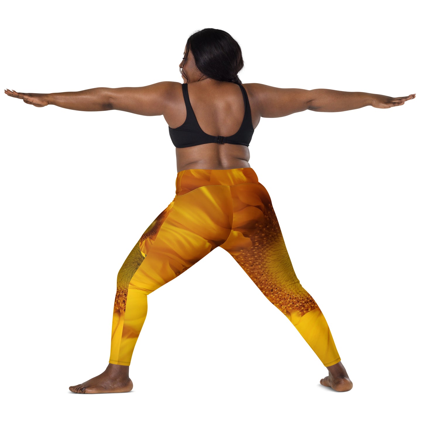Sunflower Crossover leggings with pockets