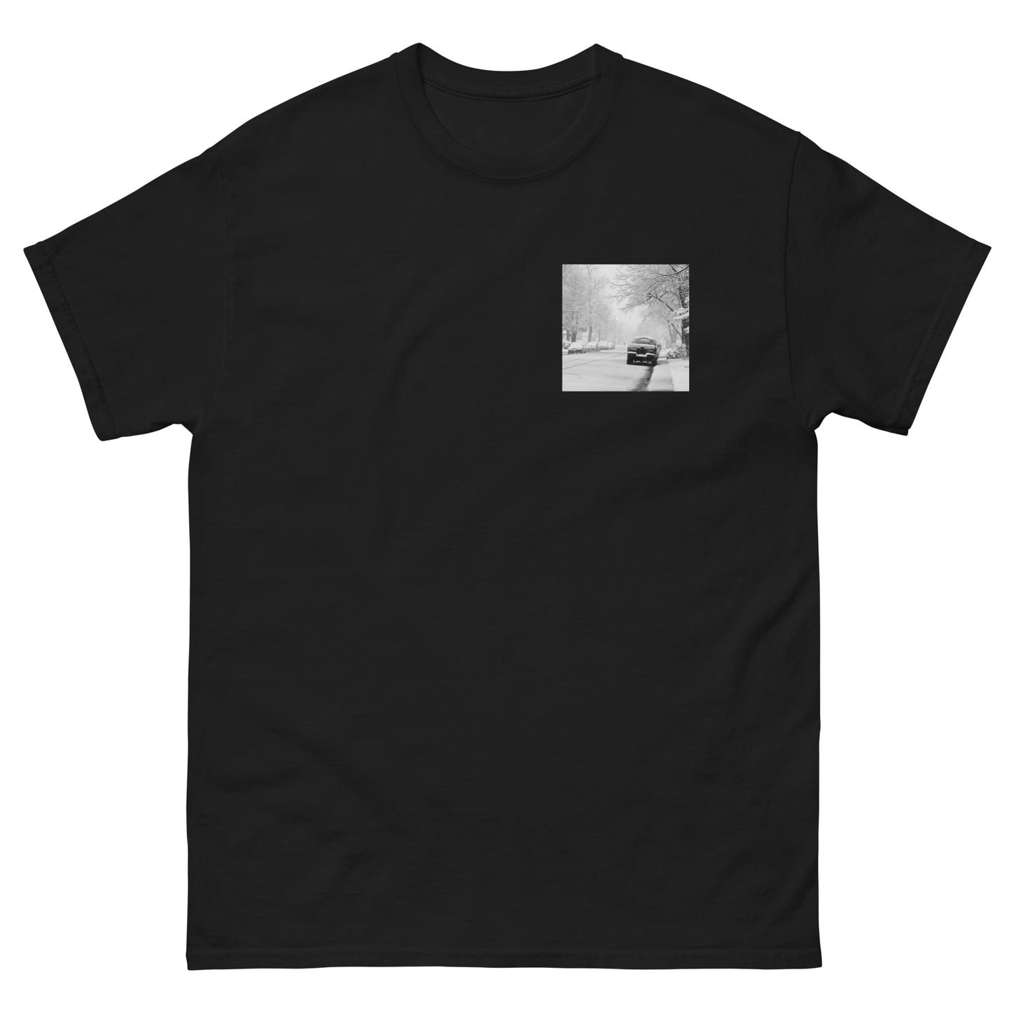 Alone In The Snow Men's Tee