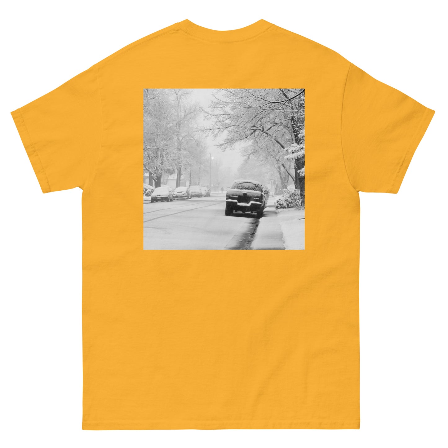 Alone In The Snow Men's Tee