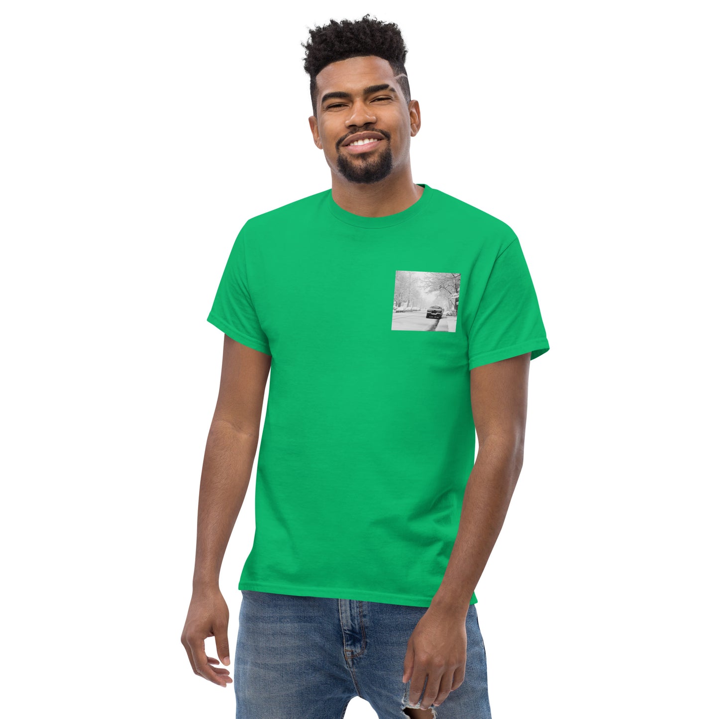 Alone In The Snow Men's Tee