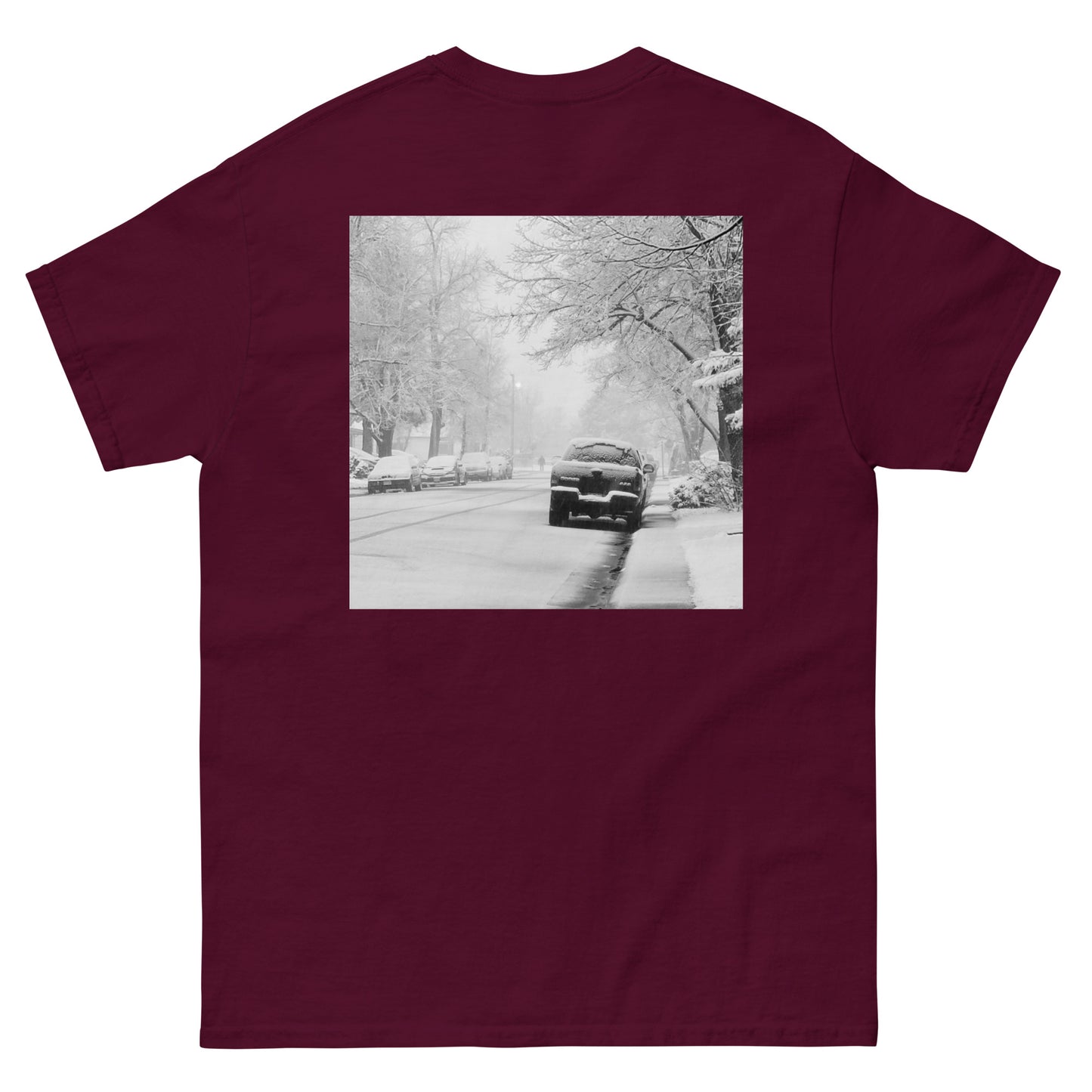 Alone In The Snow Men's Tee