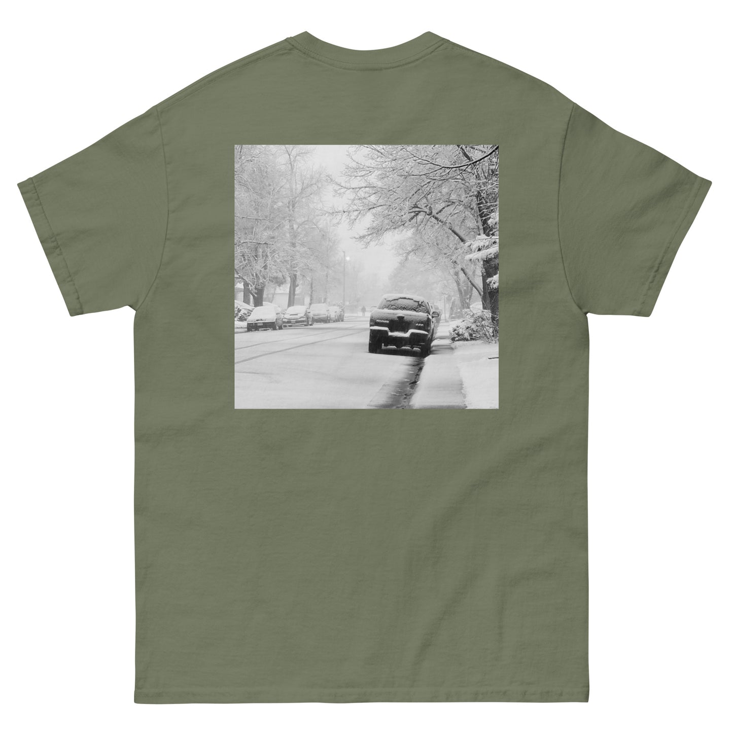 Alone In The Snow Men's Tee