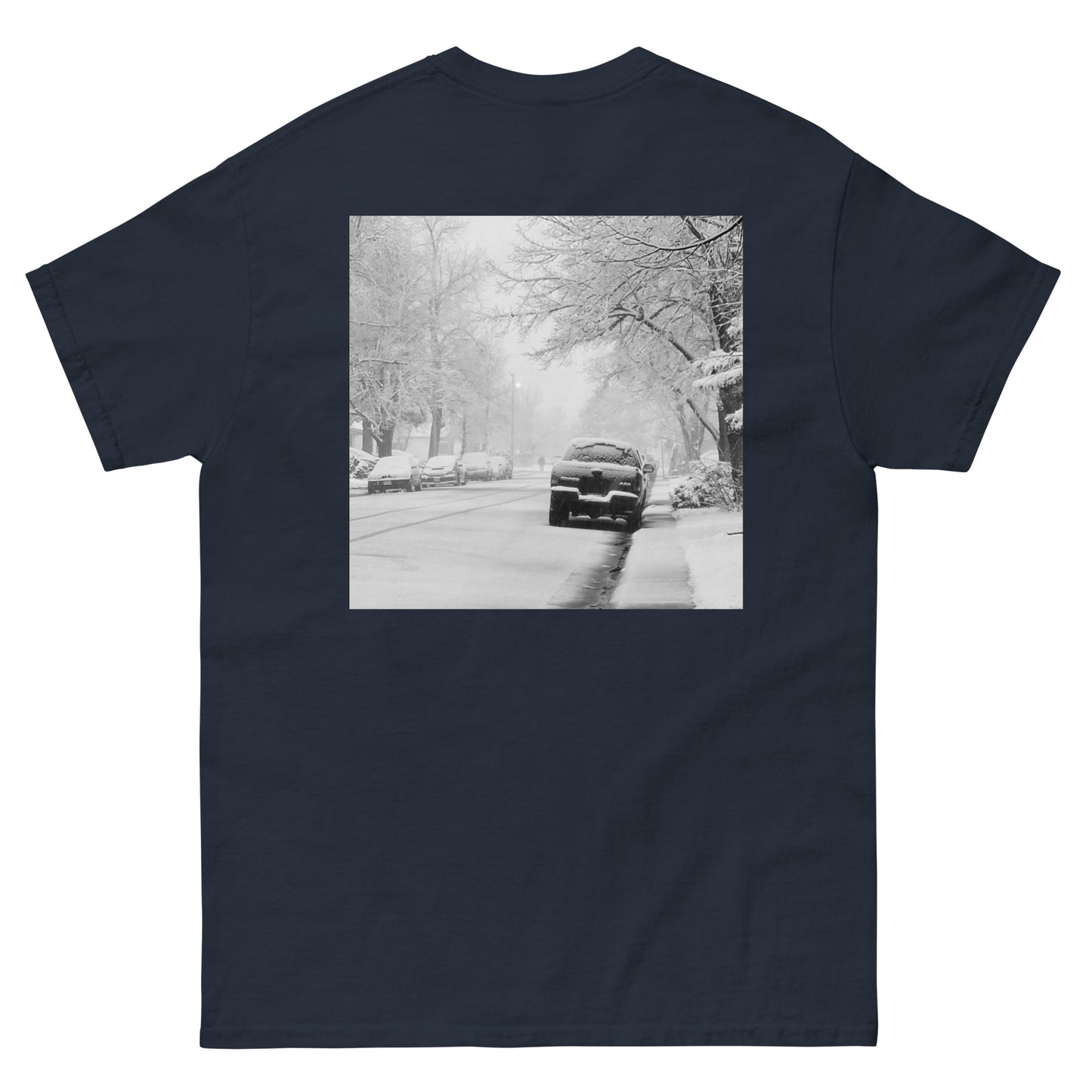 Alone In The Snow Men's Tee