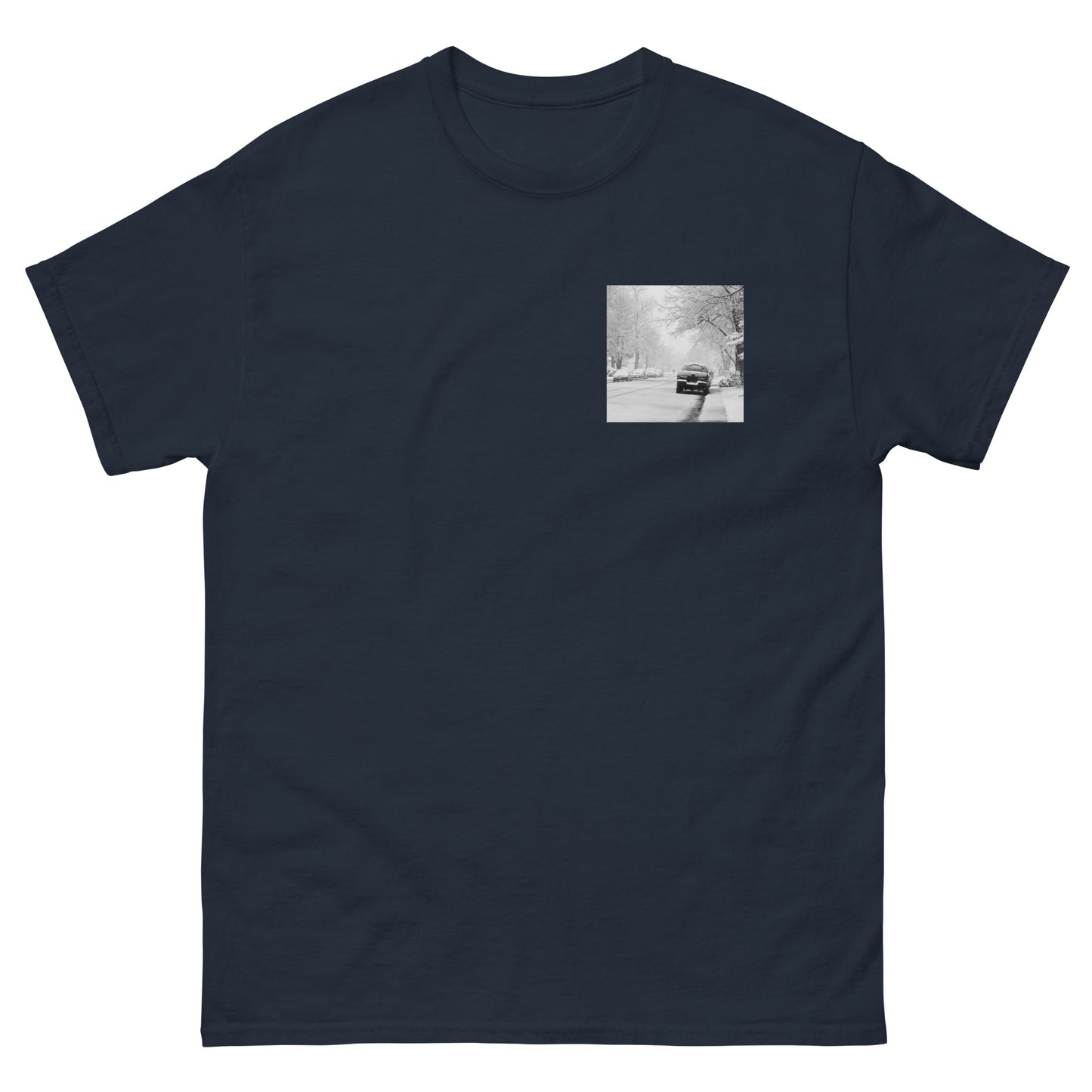 Alone In The Snow Men's Tee