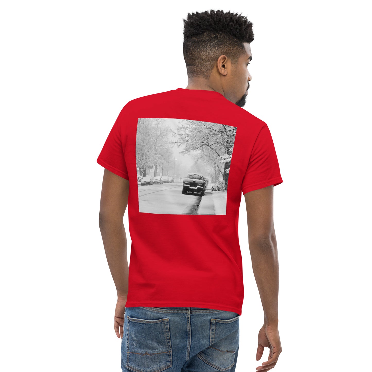 Alone In The Snow Men's Tee