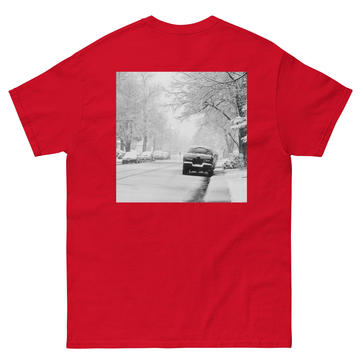 Alone In The Snow Men's Tee