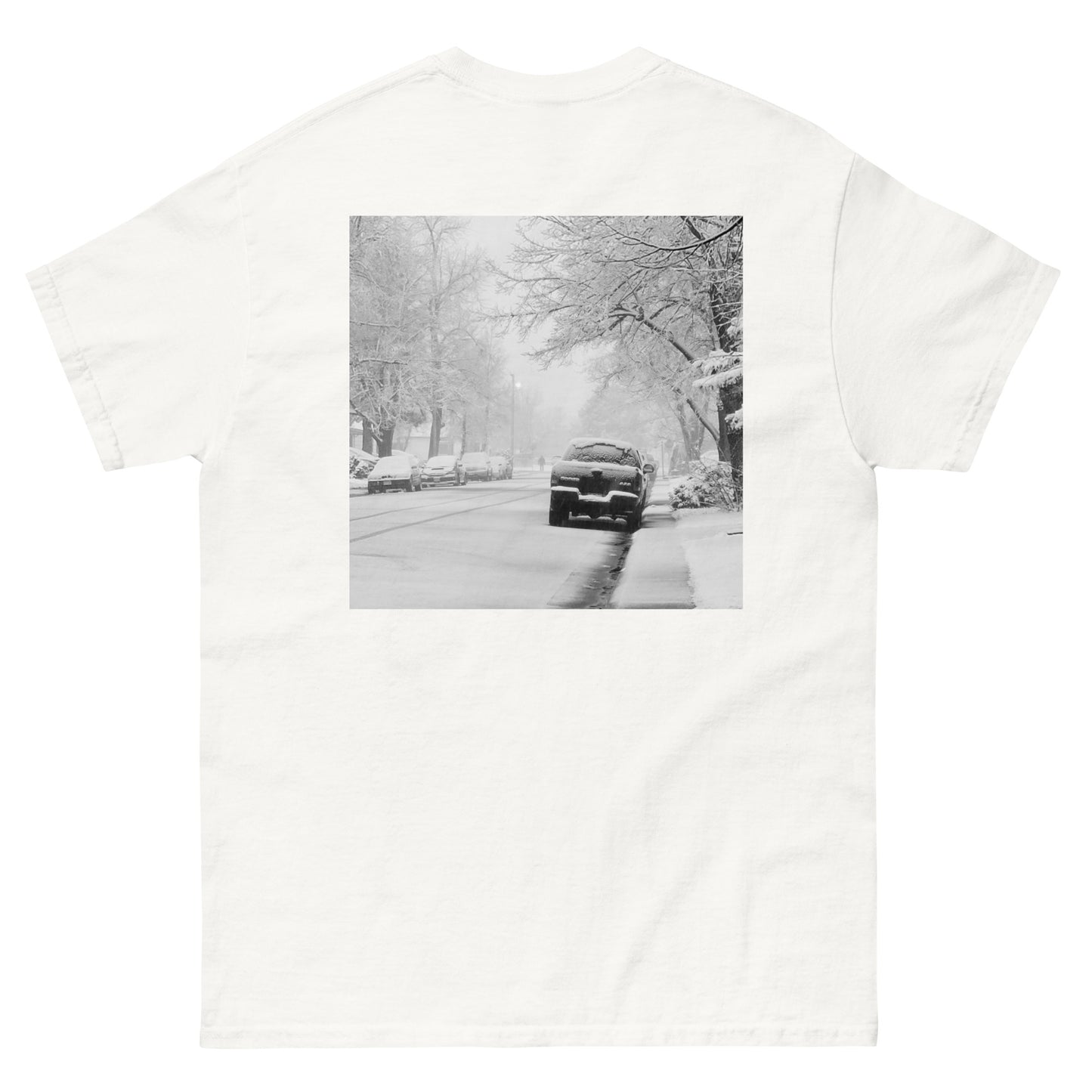 Alone In The Snow Men's Tee