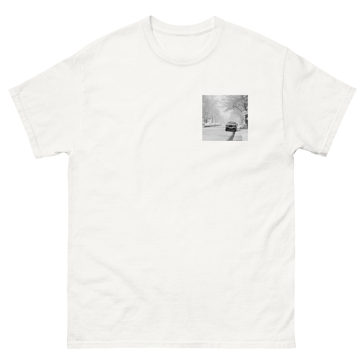 Alone In The Snow Men's Tee