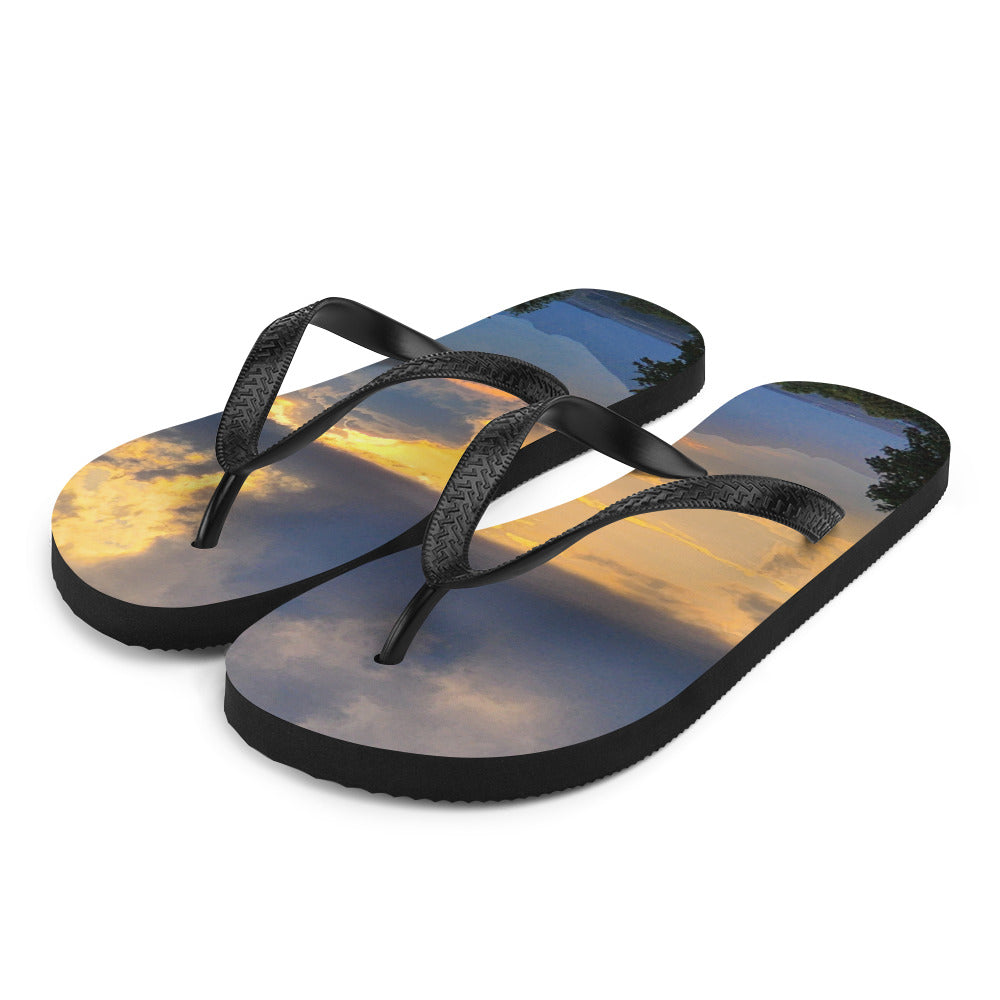Sunset Flip-Flops
