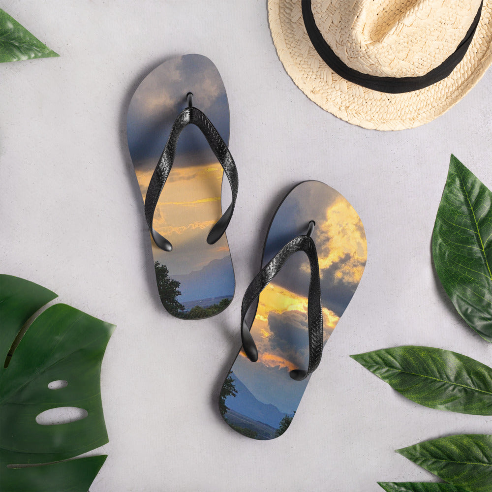 Sunset Flip-Flops