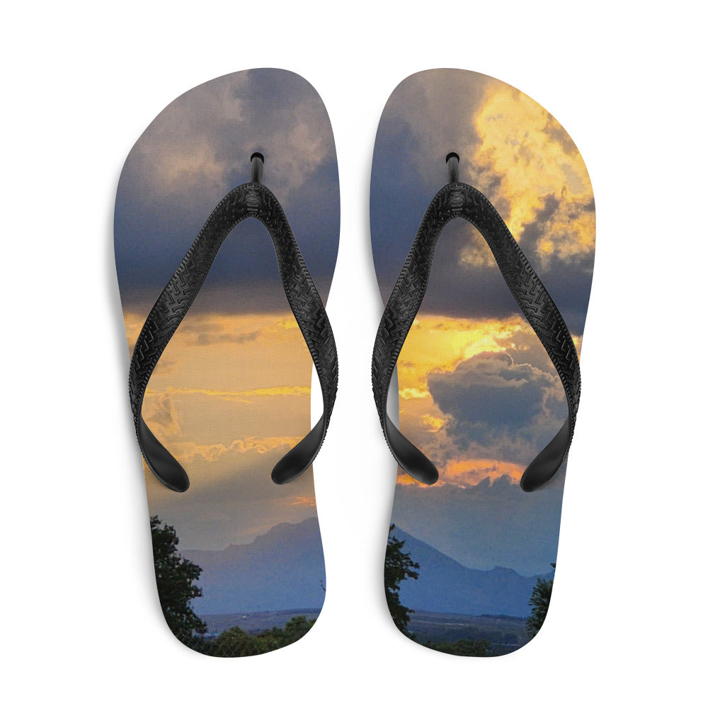 Sunset Flip-Flops