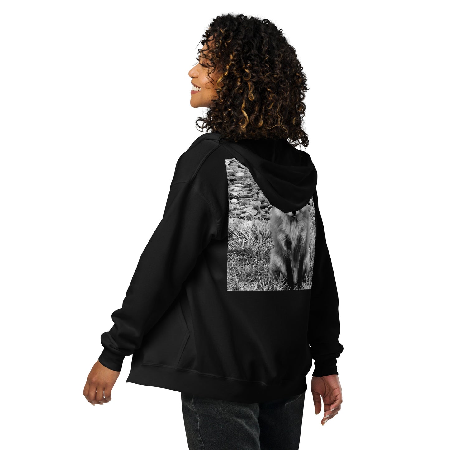 Taunt Fox Unisex Heavy Blend Zip Hoodie