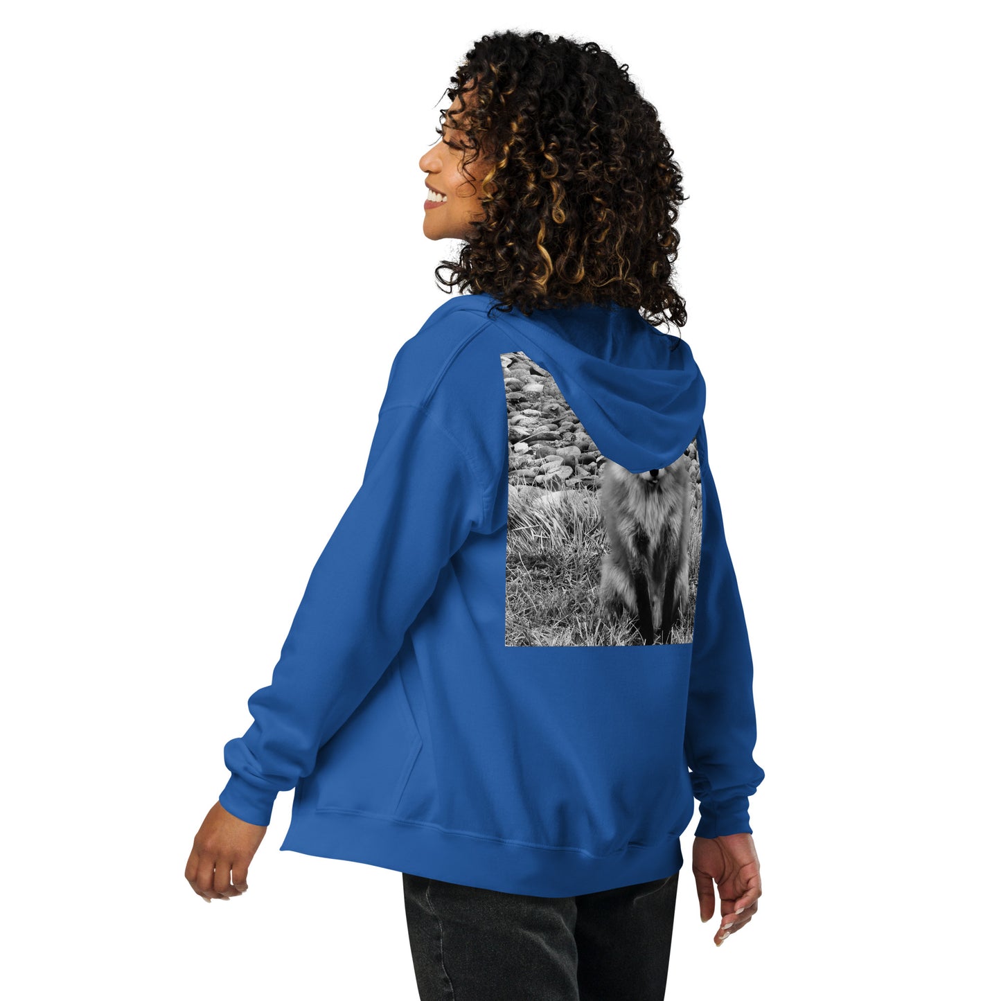 Taunt Fox Unisex Heavy Blend Zip Hoodie