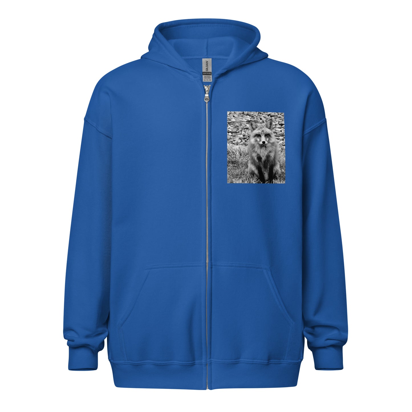 Taunt Fox Unisex Heavy Blend Zip Hoodie
