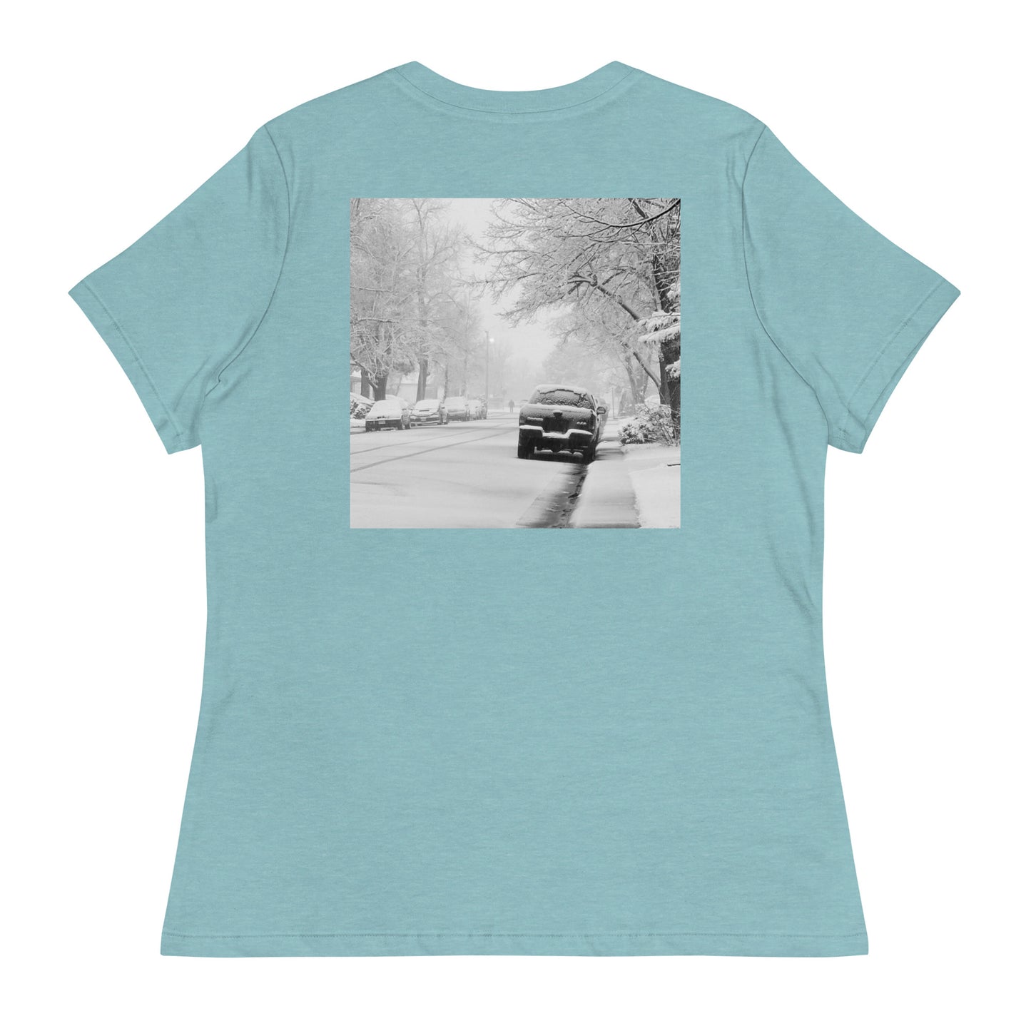 Alone In The Snow Women's T-Shirt
