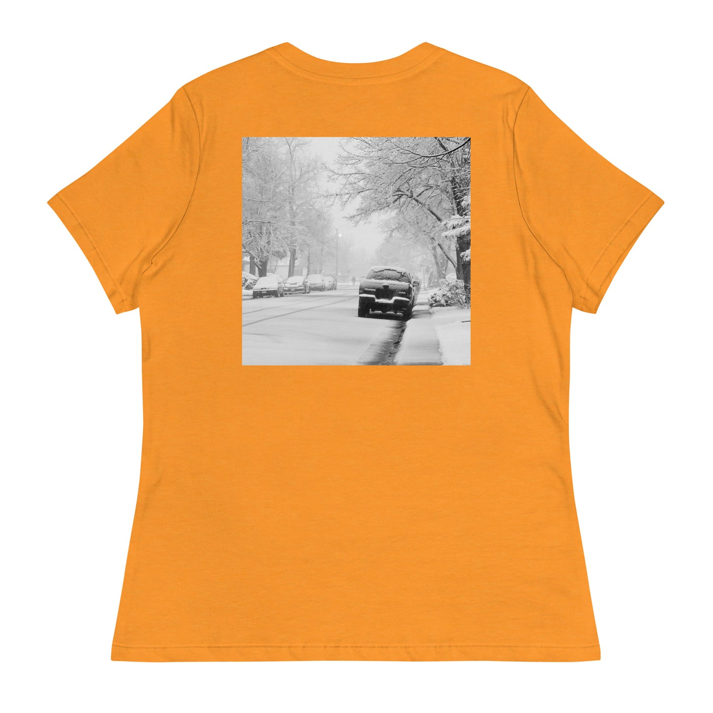 Alone In The Snow Women's T-Shirt