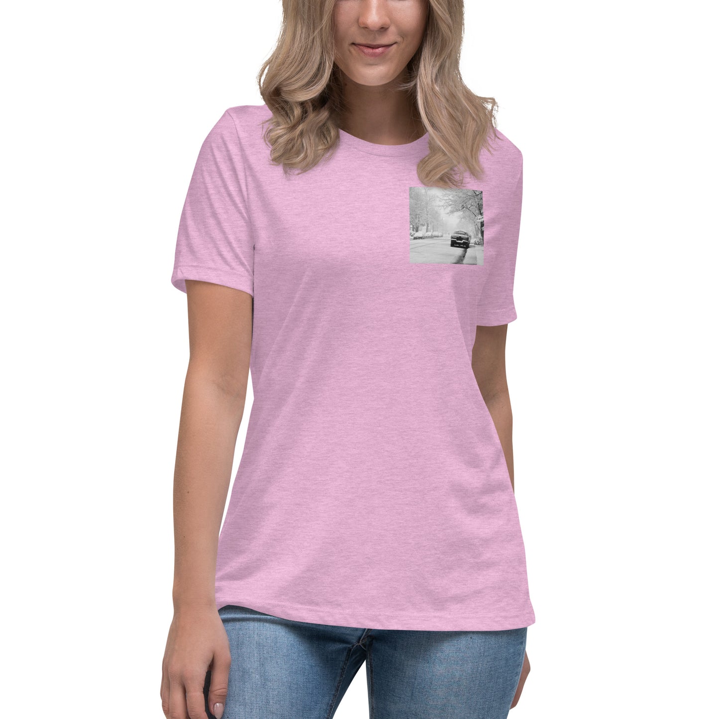 Alone In The Snow Women's T-Shirt