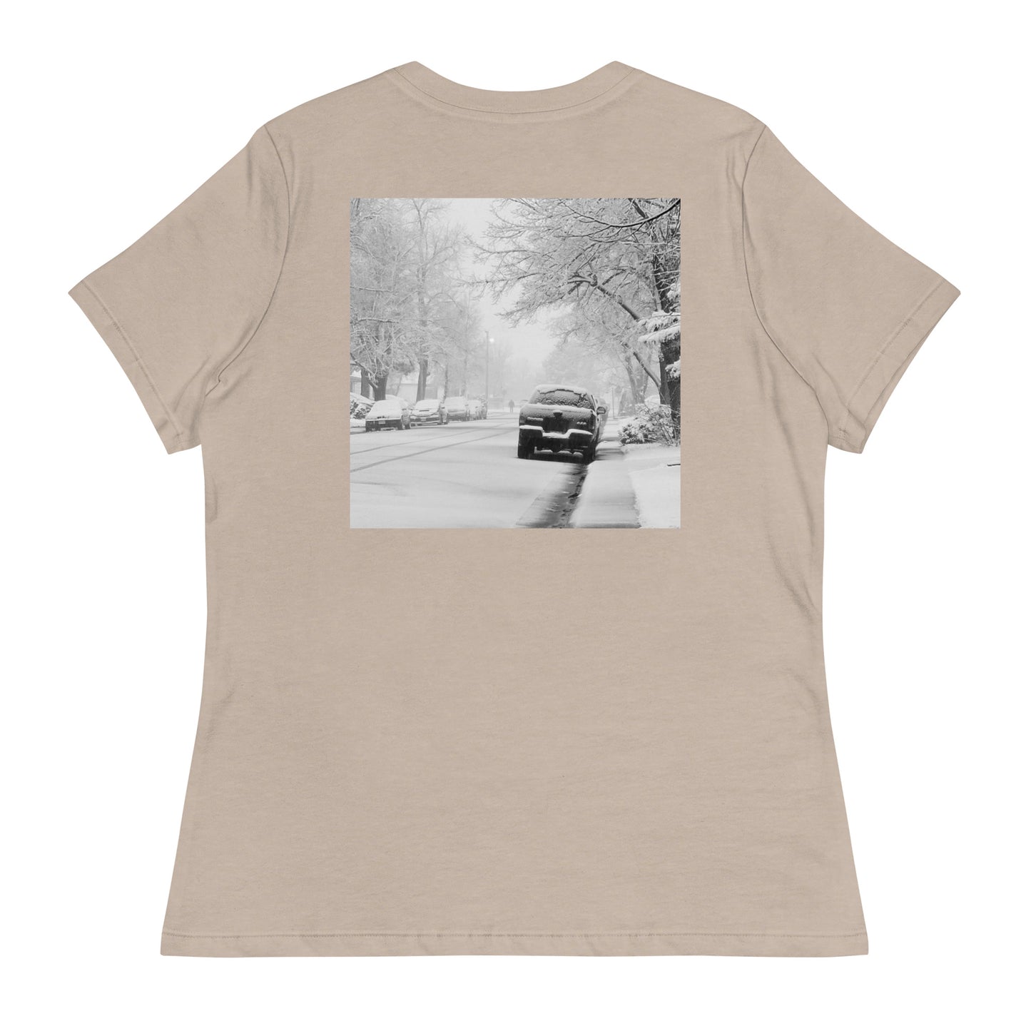 Alone In The Snow Women's T-Shirt