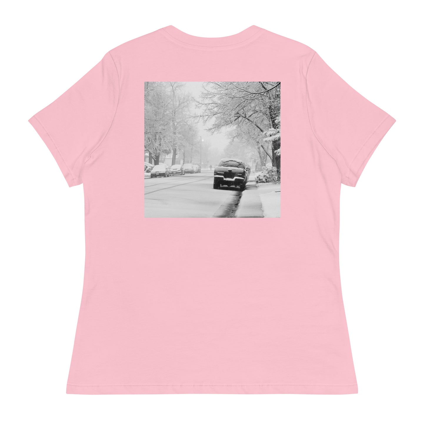 Alone In The Snow Women's T-Shirt