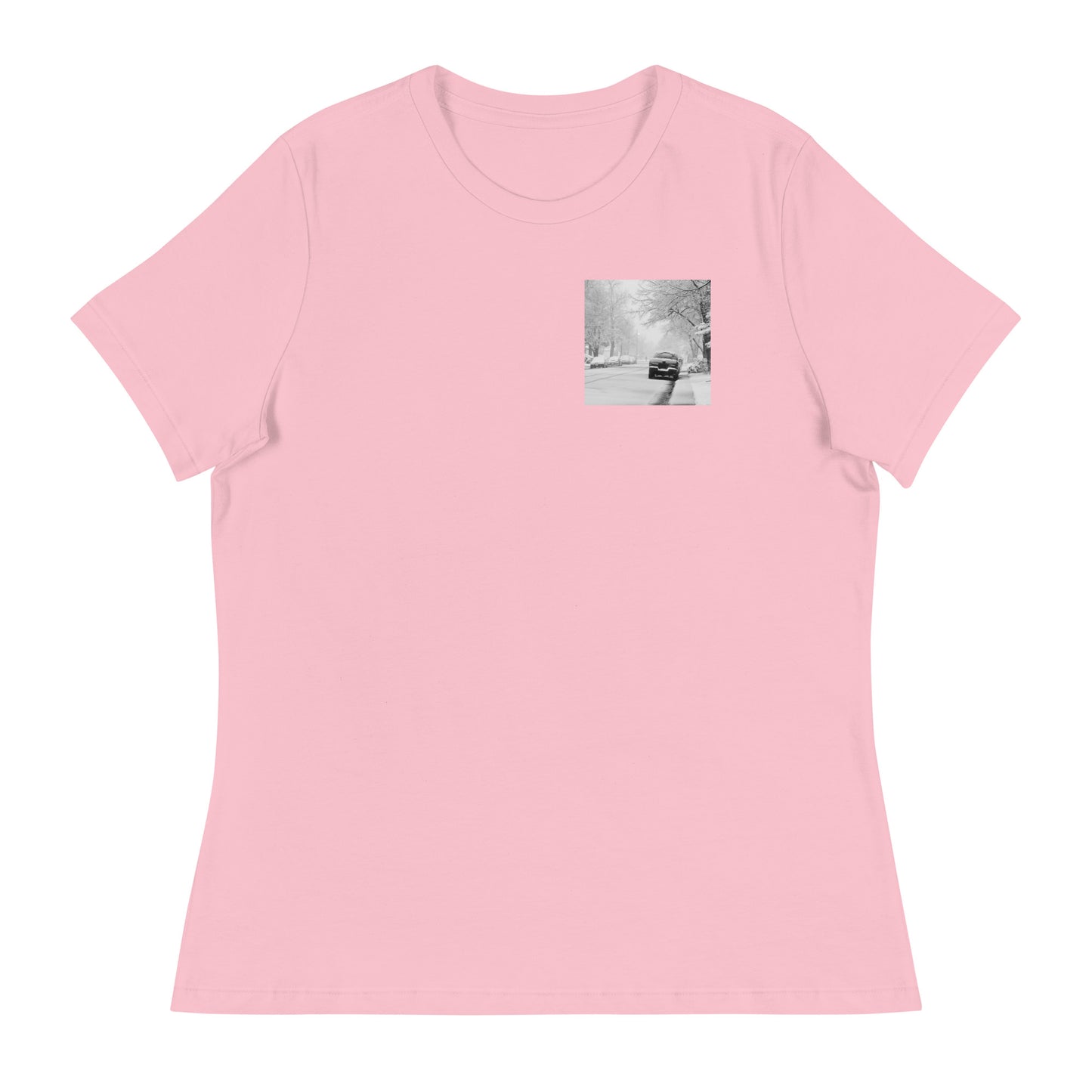Alone In The Snow Women's T-Shirt