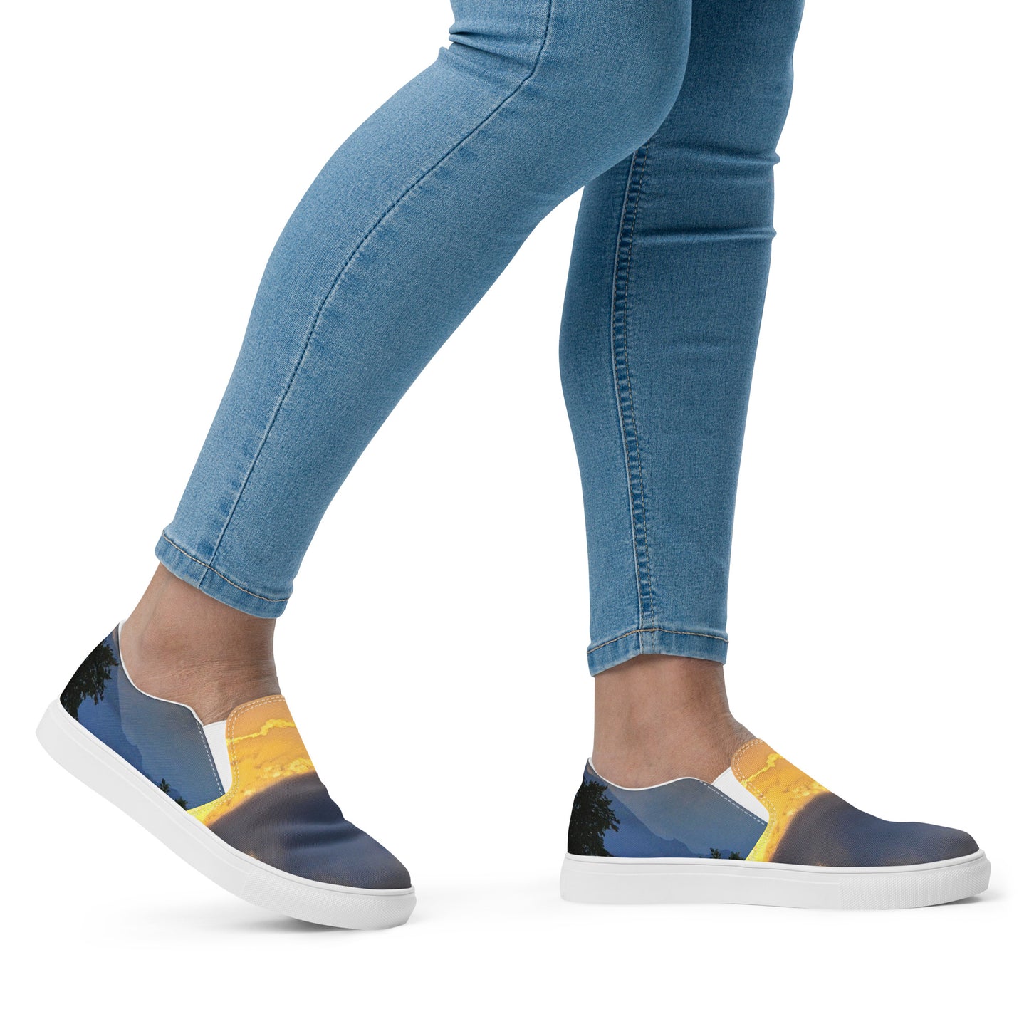 Sunset Women’s Slip-on Canvas Shoes