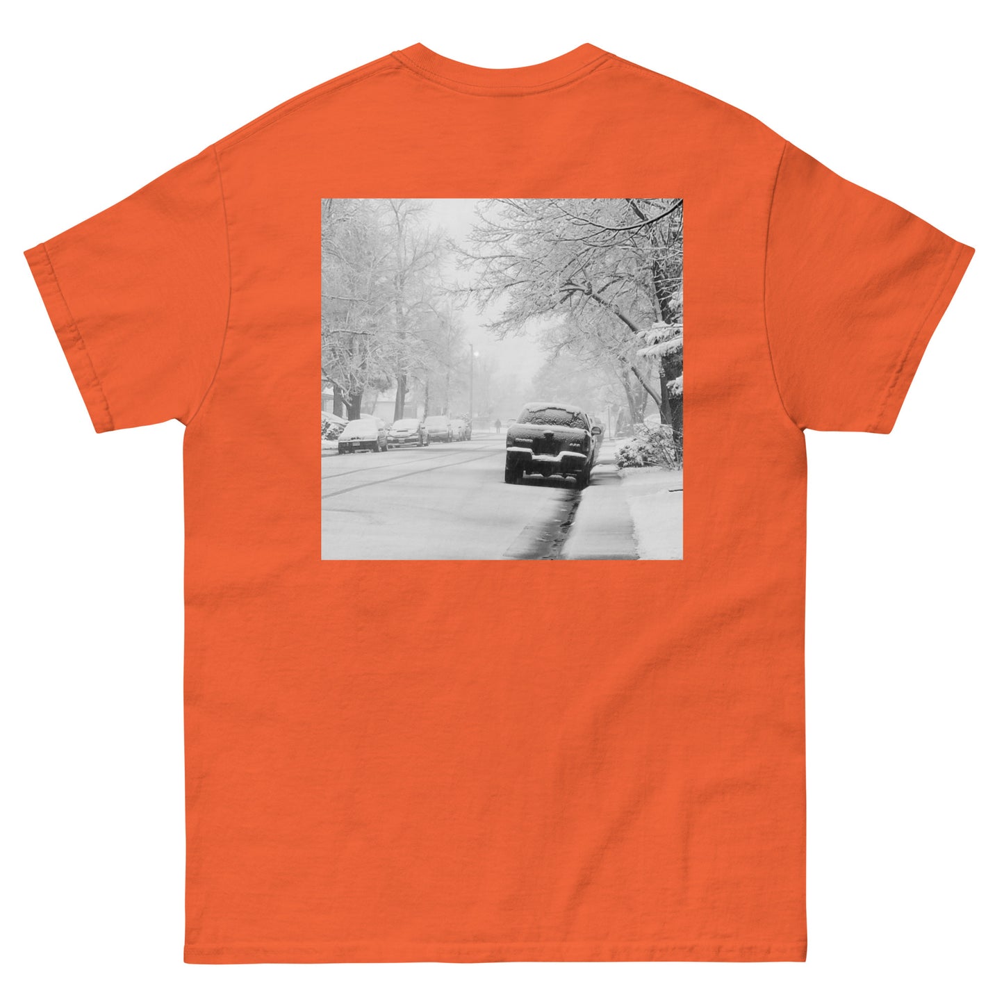 Alone In The Snow Men's Tee