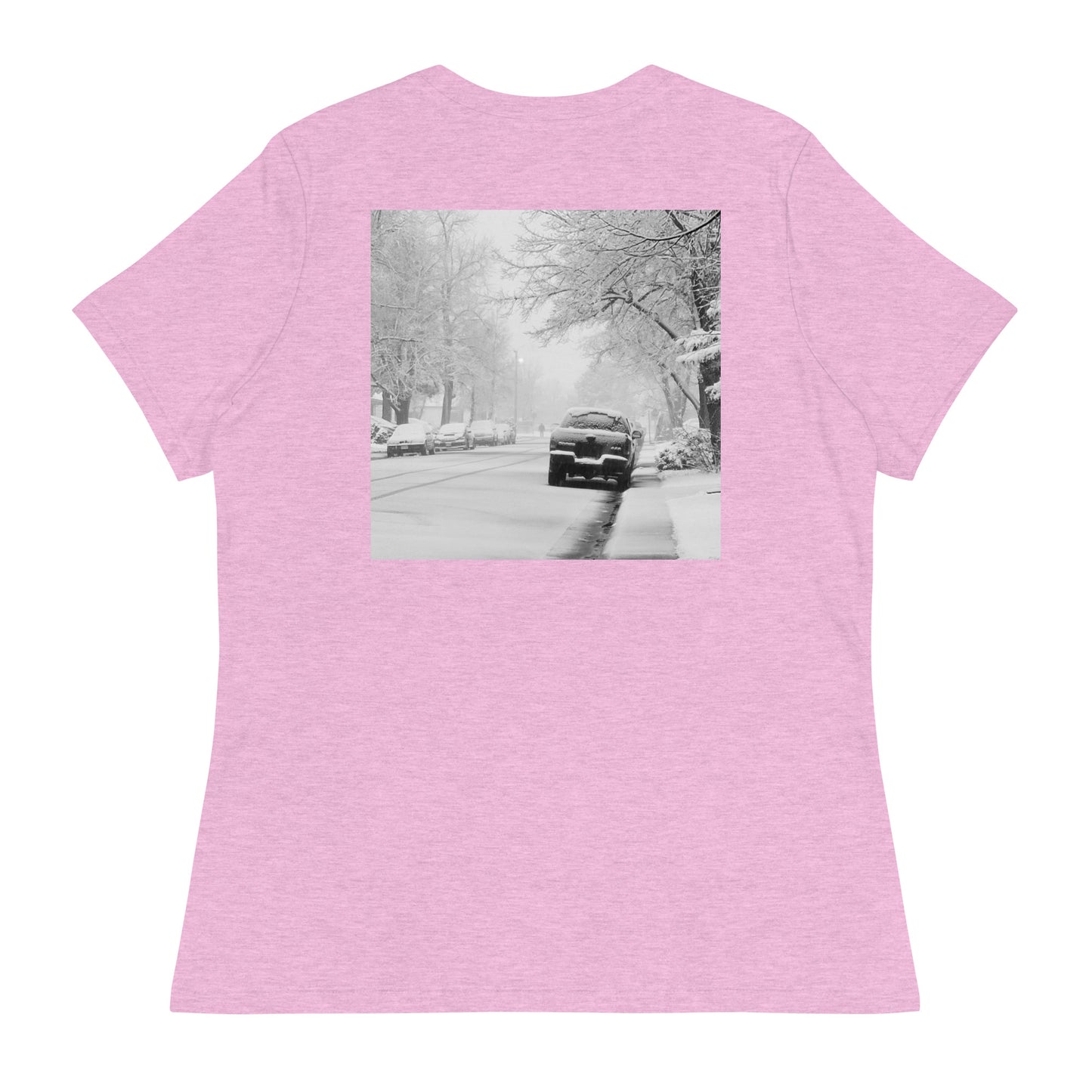 Alone In The Snow Women's T-Shirt