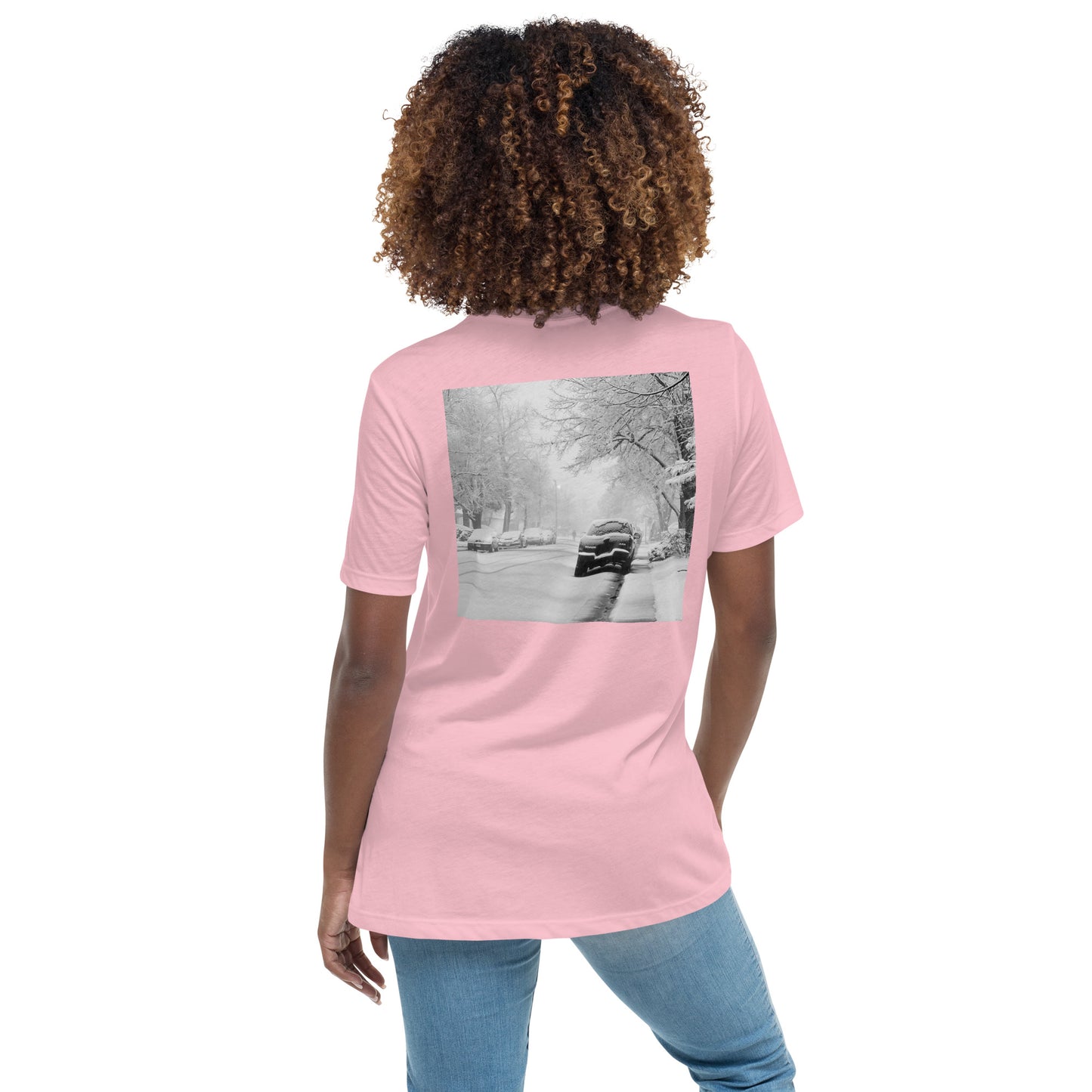 Alone In The Snow Women's T-Shirt